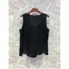 Chaleco interior fino suelto ajustado de verano nuevo versátil base para el trabajo elegante prenda exterior top casual sin mangas