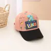 Gorra de béisbol pequeña de dinosaurio para niños, linda de dibujos animados, nueva para niños, gorra de pico de pato, estilo coreano, gorra para chico, venta al por mayor K514