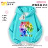 Sprunki Rhythm Box Ropa Sudadera con Capucha de Algodón para Niños Merchandising de Música Parte Superior de Forro Polar Nuevo Modelo 2025