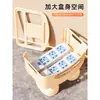Caja de Almacenamiento para Router Estante de Almacenamiento para Decodificador de TV Organización de Cables de Enchufe Colocación de Cat Óptico Inalámbrico Almacenamiento y Organización