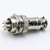 Soquete de aviação de 8 núcleos/9 núcleos/10 núcleos plugue de soquete de entalhe duplo um conjunto completo de conectores de cabo de soquete industrial