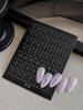 YITU Formiga Figura Oca Borboleta Cruz Nuvens Croheart Borboleta Spray Pintado Lua Floco de Neve Nail Art Adesivo YT42