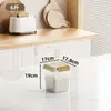 Contenedor de arroz transfronterizo para uso doméstico, a prueba de insectos, a prueba de humedad, sellado, cubo de almacenamiento de arroz de grado alimenticio, caja de almacenamiento de granos