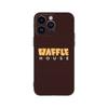 Para iPhone15 nueva y deliciosa funda de teléfono de gofre
