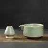Suporte para Batedor de Chá Ru Kiln com Fio de Ouro Rachado com Boca Engenhosa Ferramenta para Tigela de Matcha Ferramenta de Cerimônia do Chá Imitação da Dinastia Song Acessórios de Chá