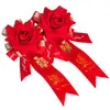 Lapela de Casamento Cerimônia de Casamento Suprimentos para Padrinhos Broche para Noivos Conjunto Completo Família Pais Madrinhas Corsage de Simulação