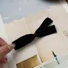 Pasador de Pelo con Lazo de Terciopelo de Zhao Lusi para Mujer, Nuevo y Moderno Accesorio de Pelo de Pinza de Pato de Gama Alta