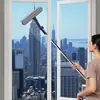 Venta Directa de Fábrica del Nuevo Modelo Limpiaparabrisas de Vidrio para Ventana de Doble Cara, Herramienta de Limpieza de Ventanas, Artículo de Limpieza de Altura Muy Vendido