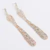 Joyería de Moda para Exportación Europea y Americana, Nuevos Pendientes Completamente de Diamante, Fabricantes de Pendientes Exagerados al por Mayor, Dropshipping E466