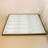 Estante de Exhibición de Mostrador de Óptica Exhibidor de Gafas Caja de Exhibición Bandeja para Gafas de Sol Exhibidor de Almacenamiento Bandeja de Exhibición para Ventas