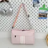 Bolso Casual de Gran Capacidad para Mujer 2026 Nuevo Estilo Bolso Cruzado Simple de Lona Ligero Almacenamiento Deportivo Bolso de Viaje Diario