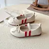 Zapatos de Cuero para Niños Primavera y Otoño 2026 Modelo Nuevo Zapatos de Princesa para Niñas Zapatos de Actuación con Lazo para Niñas Zapatos Planos para Bebé