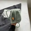 Bolso de felpa transfronterizo para mujer, nueva colección otoño 2026, diseño moderno y único, bolso cruzado popular, bolso para teléfono estilo coreano