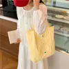 Bolso de Hombro y Axila de Encaje de Gran Capacidad Nuevo Transfronterizo, Bolso Tote para Viajes Diarios, Bolso de Lona de Moda Fresco y Elegante