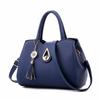 Bolsa Feminina Simples 2026 Nova Moda Bolsa para Mulheres de Meia-Idade Bolsa de Mãe Bolsa de Mão com Franja de Grande Capacidade Bolsa de Ombro Único Transversal