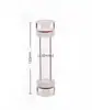 Filtro secador de gas acrílico totalmente transparente, tubo secador de humedad reutilizable, tubo secador de filtro