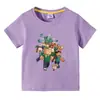 Mi Mundo Minecraft Ropa Nueva para Niños Camiseta de Verano de Manga Corta para Niños Camiseta de Manga Media para Niños Top para Niños