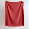 Estilo Otoño Nuevo Ropa Exterior Imitación Cachemir Color Sólido Bufanda, Calentador de Cuello Color Sólido Atmosférico, Doble Uso para Calor y Moda, Chal Elegante