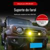 Aplicável a Suzuki jimny18 + Jimny (JB64,JB74) suporte de holofote lâmpada LED 40W com conjunto de fios