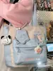 Bolso de Mano con Cremallera de Nailon para Campus Nuevo para Clases de Tutoría, Alto Valor Estético, Gran Capacidad, Bolso Cruzado de Hombro Portátil para Estudiantes