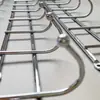 Gancho Adhesivo sin Taladro para Pared, una Fila de Perchas para Detrás de la Puerta, Superficie de Pared con Tornillo para Cocina, Perchero de Acero Inoxidable de Alta Resistencia