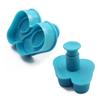Fabricante Venta al por Mayor Molde Creativo para Repostería con Relieve Pp Molde para Pastel Cocina Fondant Galleta Prensa Gadget