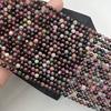 Cuentas sueltas de turmalina de colores naturales al por mayor de Yunran, accesorios de joyería, pulseras DIY, cuentas de cadena de clavícula, cuentas semiacabadas