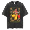 Camiseta Harajuku Streetwear One Piece Estampa Gráfica de Anime t