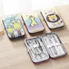 Set de Cortauñas, Set Completo de Cortauñas, Cortauñas Oblicuo, Herramienta para Pedicura, Herramienta para Limpiar Oídos