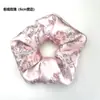 Anillo para el cabello de seda de 19 mm 6 cm Elegante Moderno de ala ancha para coleta Cuerda para el cabello de seda de morera para cabello suelto Accesorios para el cabello