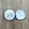 Adecuado para cubierta de cubo de rueda Hyundai Yuedong 60MM plomo IX35 Santa Fe cubierta central de neumático cubierta estándar para coche estándar