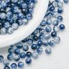 Cuentas de palomitas de maíz de vidrio agrietado de 10 mm, cuentas de vidrio pintadas, cuentas de joyería hechas a mano, accesorios de joyería antiguos de bricolaje al por mayor