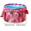 Cubo Plegable Portátil para Pedicura de Viaje Cubo para Pedicura Casero Bolsa para Pedicura Pedicura al Aire Libre Cubo para Lavar la Cara y la Ropa