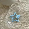 Pasador de Estrella de 4 cm Pasador de Estrella Grande Accesorios para el Cabello de Niña Color Caramelo Dopamina Clip BB Tocado Infantil