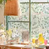 Pegatinas de Vidrio Esmerilado para Ventanas, Baño, Sala de Estar, Translúcidas pero Opacas, Película de Vidrio Engrosada, Puerta de Vidrio Anti-Miradas