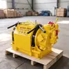 Guincho pneumático de mineração com proteção contra sobrecarga, fácil de instalar e seguro, estrutura compacta, guincho pneumático de mineração à prova de explosão