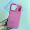 Capa Jelly Orelha de Gato Duas em Uma Transfronteiriça Adequada para iPhone 17, Capa Protetora Azul com Sensação de Pele para Apple 16, 15