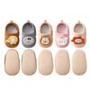 25 Zapatos Suaves para Bebé de Primavera y Otoño Zapatos para Niños Pequeños Zapatos de Dibujos Animados 6-12 Antideslizantes Tela Zapatos Delanteros Zapatos de Piso