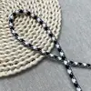 Corda trançada personalizada de 8mm 150cm corda única 97 cores em estoque Corda de poliéster para DIY feita à mão Cordão anti-perda resistente ao desgaste