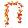 Enredadera Decorativa Artificial de Hojas de Arce de Otoño, Vegetación Artificial de Halloween, Decoración del Festival de la Cosecha de Amazon, Hoja de Arce Artificial