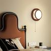 Lámpara de Pared para Mesita de Noche de Dormitorio con Flores Estilo Medieval Lámpara de Pared de Fondo para Sala de Estar Retro Americana Lámpara de Atmósfera Estética Song