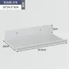 Tablero Perforado Negro de Metal para Habitación de E-sports Estante de Pared Escritorio de Computadora Tablero de Montaje en Pared Decoración de Almacenamiento Estante de Exhibición