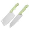Cuchillo de cocina cuchillo para rebanar cuchillo de chef tijeras de cocina pelador traje de combinación multicolor cuchillo de cocina en stock al por mayor