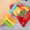 Clip de plástico para sellar alimentos, a prueba de humedad y con logotipo imprimible, de 7 cm, para regalo creativo de fábrica T.