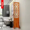 Biombo Vintage de Madera Maciza de Alta Gama para Sala de Estar, Plegable y Móvil, Estilo Chino Nuevo, Entrada Estilo Chino, Decoración de Oficina