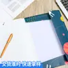 Pasta com Cordão Elástico Espacial Encadernação Personalizada Armazenamento com Cordão Material PP Estudante Escritório Pasta A4 Espessada