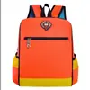 Mochila escolar personalizada para jardim de infância e ensino fundamental com logotipo impresso personalizado bolsa de publicidade para agência de treinamento e aconselhamento atacado