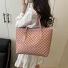 Bolso de Hombro Estampado de Moda Bolso Tote Casual para Mujer Bolso Escolar para Estudiante Universitario Bolso de Mano de Moda de Gran Capacidad
