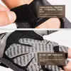 Guantes de Medio Dedo para Fitness para Hombres y Mujeres, Malla Hueca, Antideslizantes, Transpirables, Equipo Deportivo Entrenamiento, Ejercicio, Guantes de Ciclismo al por Mayor