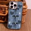 Funda de Teléfono de Nicho con Lazo Transfronterizo Adecuada para iPhone 17 Pro Cubierta Protectora Mate Apple 16 Carcasa Dura Anti-Caída